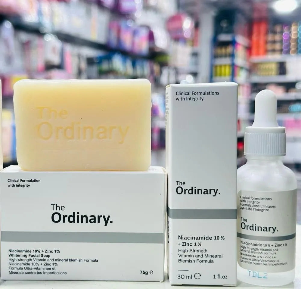 Ordinary 2 in 1 Bundle Niacinamide Soap + Serum Eid Special