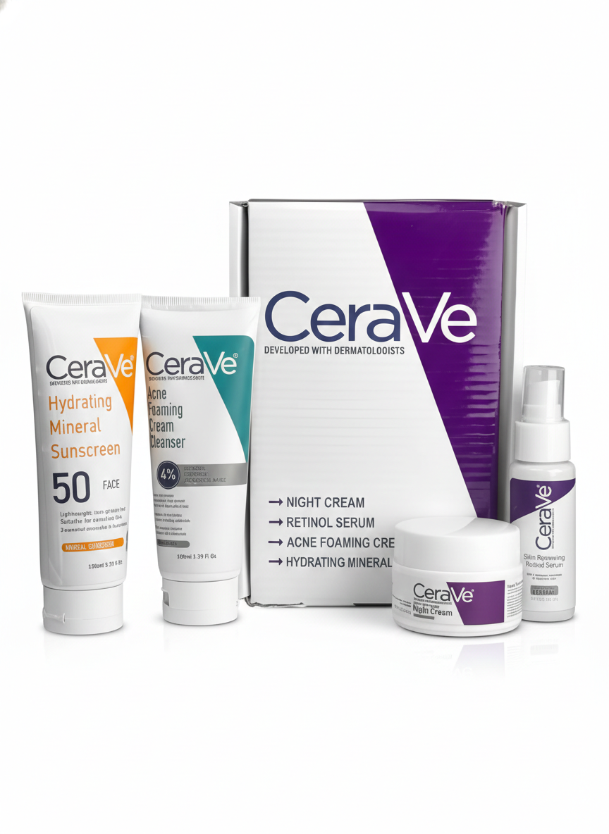 CeraVe 4in1 Kit For  Ultra Skincare Eid Special Sale